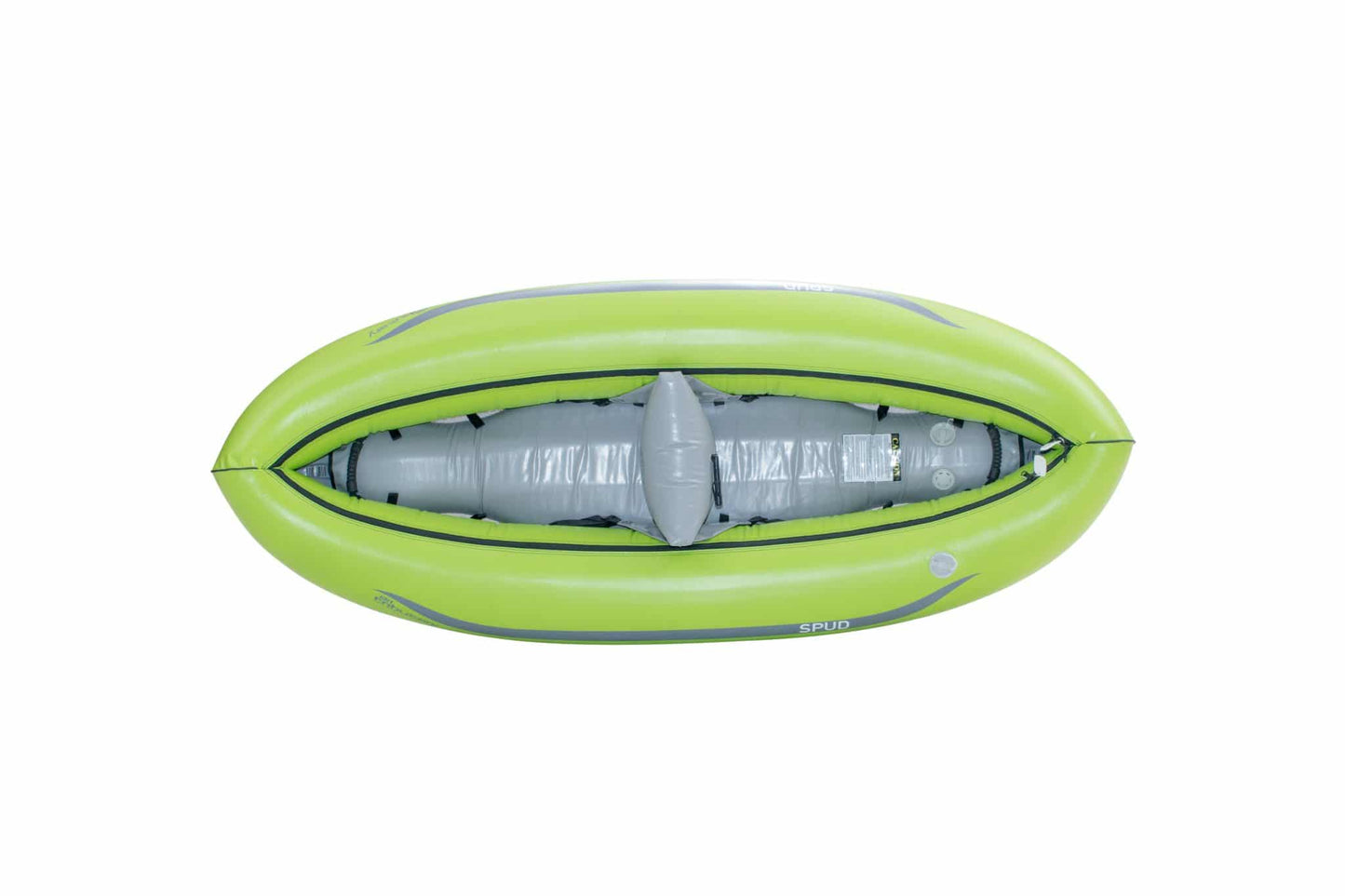 AIRE Tributary Spud Whitewater Kayak 2025- Lime