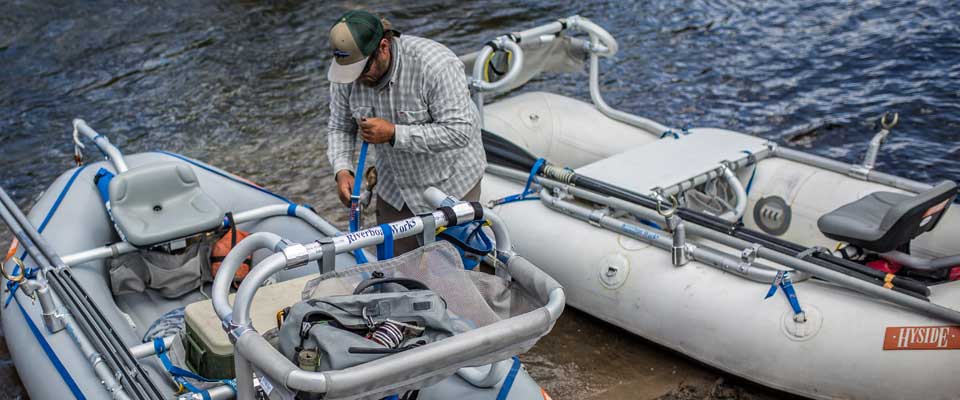 Hyside Outfitter Mini-Max 10.5 Whitewater Raft- Blue