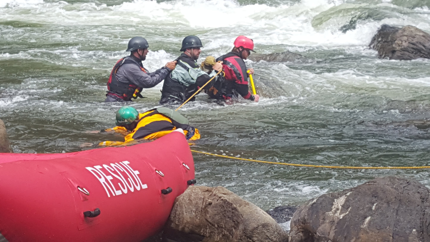 Rapid Approach Self Bailing Rescue Raft