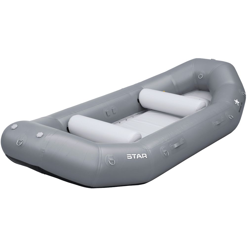 NRS Star Outlaw 130 Self Bailing Raft- Grey