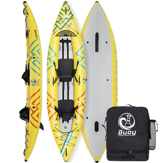 Buoy Inflatable Recreational Tandem Kayak-Tahoe