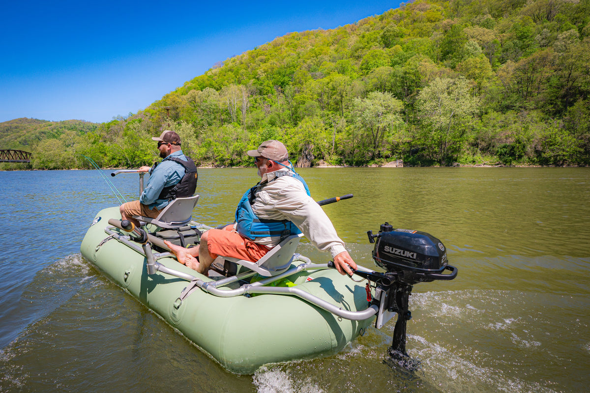 3 Bay Raft Frame Rmr RMR Angler RLC-120 Roll-Cast 12' Raft and Fishing Frame Package – Pro ...