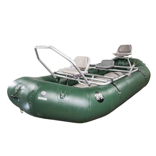 Rocky Mountain Rafts RMR FLWDS-132 Flow 132 Drop Stitch Whitewater Raft -Evergreen