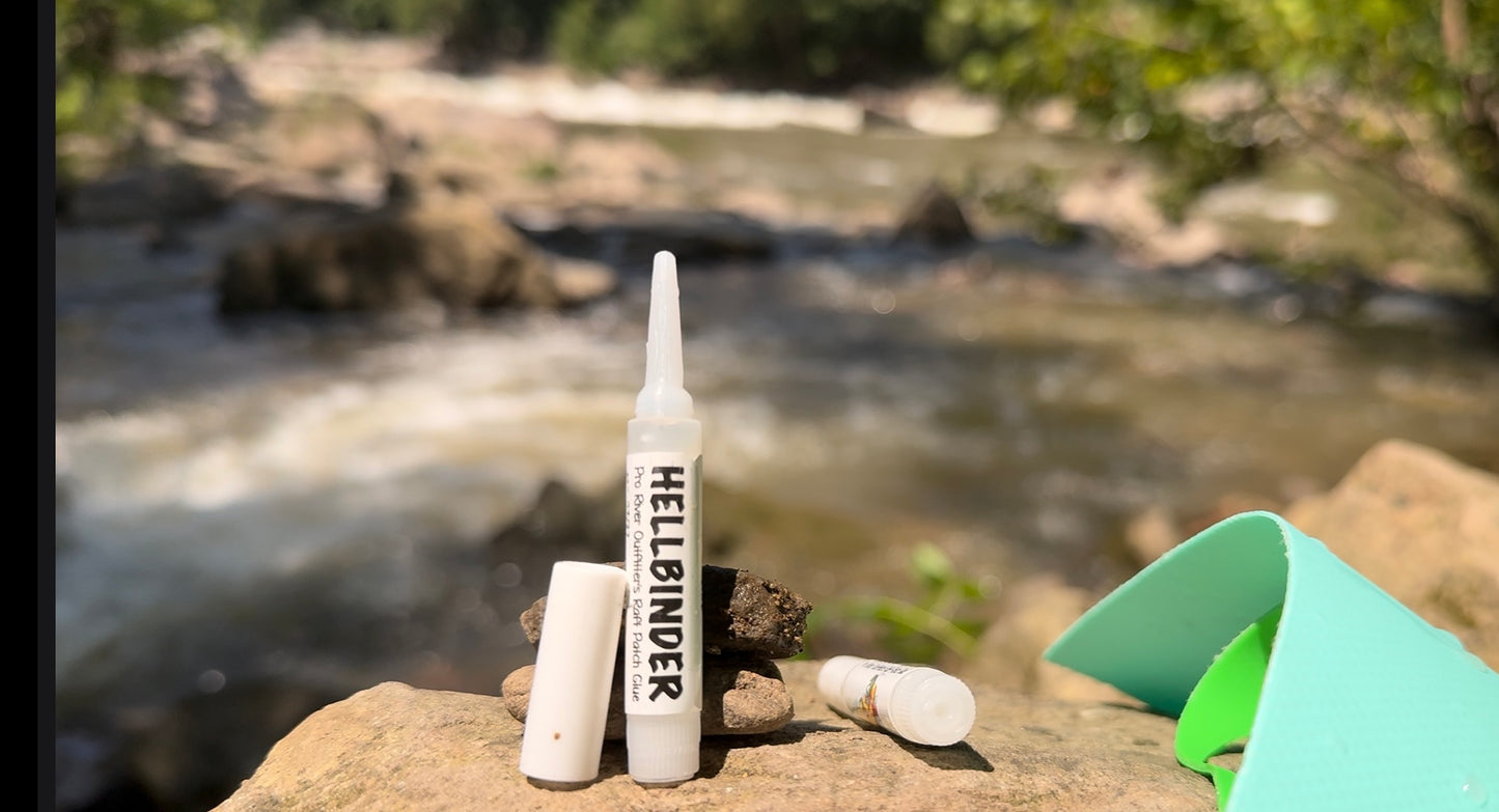 Hellbinder Emergency PVC Raft Repair Adhesive