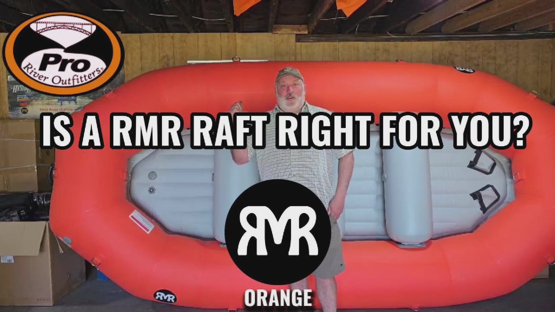 Load video: informational video about the RMR whitewater Raft Brand. Viewers will learn about RMR rafts and figure out if they should purchase a RMR white water raft.